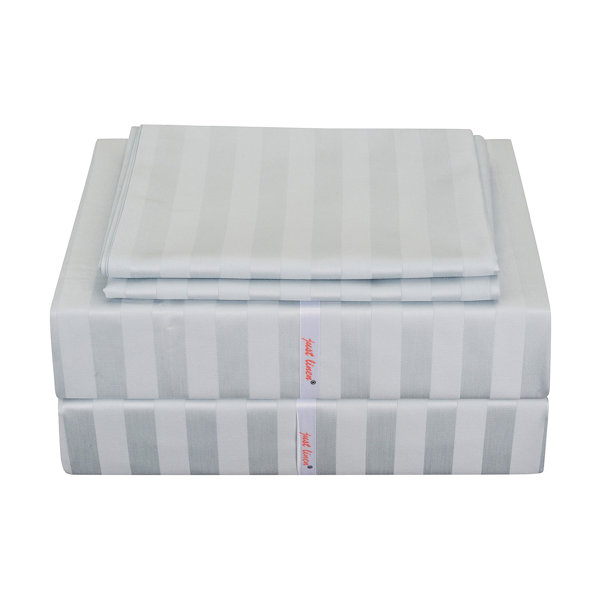 Just Linen 500 Thread Count Egyptian Quality Cotton Satin Sheet Set